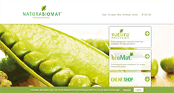 Desktop Screenshot of naturabiomat.com